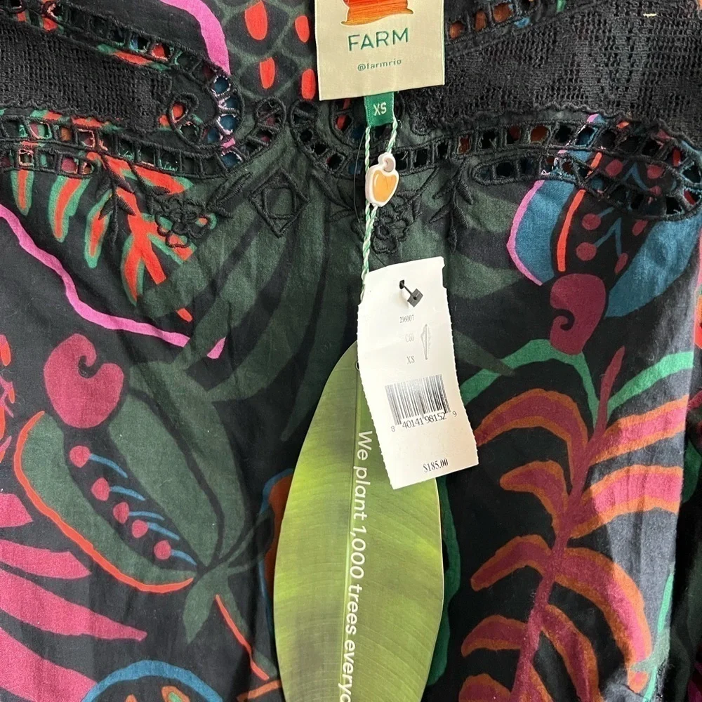 FARM RIO Frutis Dream Balloon-Sleeve Blouse - Picture 4 of 15
